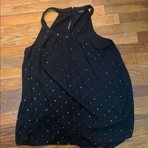 Black and gold torrid top 0